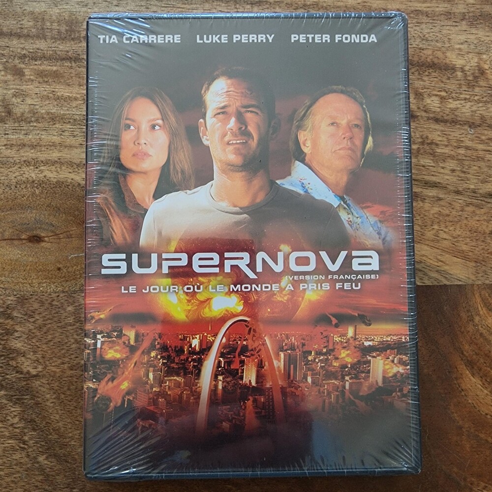 Supernova DVD French Version Luke Perry Tia Carrere Peter Fonda Phase 4 New